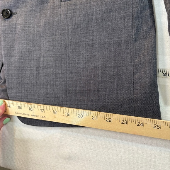 Ralph Lauren Gray Sport Coat with Notched Lapels 44R 100% Wool - Picture 7 of 9